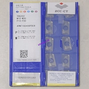 50pcs APMT160408PDER-DR YBG202 ZCC.CT Tools CNC blade Carbide Inserts Original - Picture 1 of 2