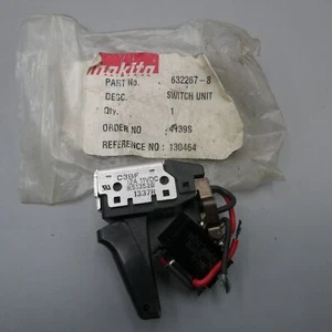 ORIGINALE MAKITA SWITCH 632267-8 per trapano avvitatore a batteria 6095D - Foto 1 di 5