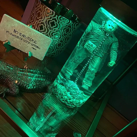 Jason Voorhees Collector Water Lamp Part 6 Jason Lives Horror Movie Souven Jd u Cover