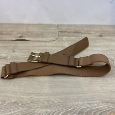 Talbots Womena Belt Split Leather Brown size XS. 36”x1.5”