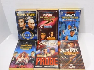 Lot of 6 Star Trek Original Series Paperback Books - Imagen 1 de 2