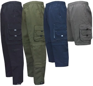 Nuevos pantalones cortos de carga 3 en 1 con cremallera para hombre 3/4 - Imagen 1 de 7