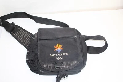 2002 Winter Olympic Salt Lake City Crossbody Bag Black - Image 1 of 4