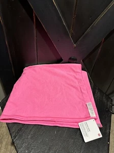 Lululemon Vinyasa Scarf Heather Pink Fluorescent Hot Pink Wrap Yoga RARE - NWT - Picture 1 of 5