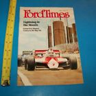 Ford Times Vintage Ford Advertising Magazine Detroit Grand Prix Formule 1 1983