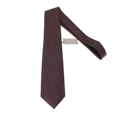 Tom Ford новый с Ярлыками галстук в коричневый и черный меланж 100% шелк сделано в Италии - Изображение 1 из 4