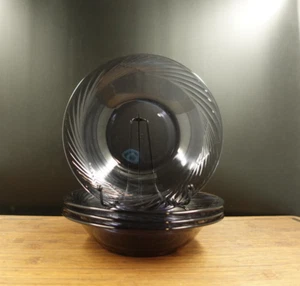 4 Pyrex Amethyst Soup Bowls 7 1/2" - Picture 1 of 13