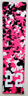 Jersey Number YOUTH LARGE Arm Sleeve CAMO HOT PINK Football October Basketball