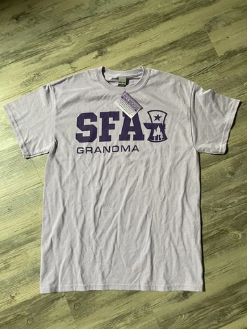 SFA Grandma Stephen F Austin LUMBERJACKS College T Shirt Medium Purple Cover