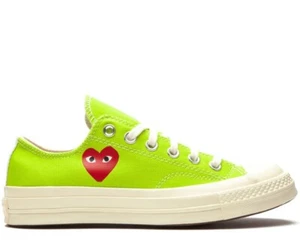 COMME DES GARCONS PLAY x CONVERSE CHUCK 70 OX SNEAKERS WOMEN TRAINERS 168302C - Picture 1 of 5