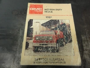 1987 GMC Truck Medium Duty Truck Service Manual - Imagen 1 de 7