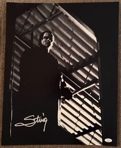 Foto autografiada 16x20 de STING WWE/TNA/WCW en las vigas - Imagen 1 de 1