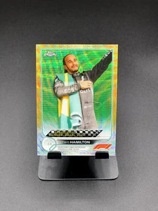 Topps 2022 cromo Fórmula 1 F1 Gold Wave Lewis Hamilton/50 #169 - Imagen 1 de 2