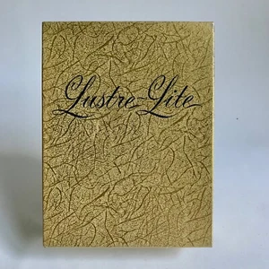 Lustre-Lite Vintage Stationary Paper & Envelopes with Original Box - Picture 1 of 8