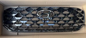 OEM 86350-S1910 Radiator Grille Dark Chrome Surround View Type for SantaFe 22~23 - Bild 1 von 9