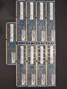 9× HP 8 GB DDR3L‑1333 ECC RDIMM 647899‑071 Server‑RAM – 72 GB, gebraucht - Photo 1/1
