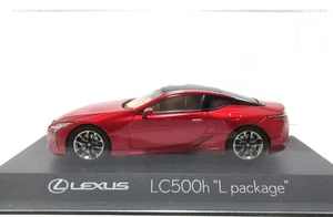 Lexus LC500h L Package Kyosho 1/43 Red Diecast Model Japan Limited JDM IS RC F - Picture 1 of 11