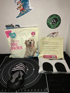 New PitPet Gray Size 2 Waterproof Dog Shoes Set 4 Complimentary Insoles Included - Picture 1 of 9