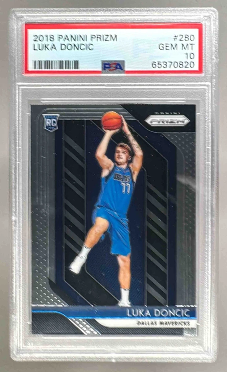 Luka Dončić 10 Graded Rookie Basketball Trading Cards