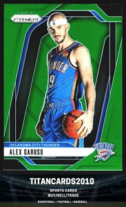 Alex Caruso 2024-25 Panini Prizm Green Prizm Oklahoma City Thunder #83 - Picture 1 of 2