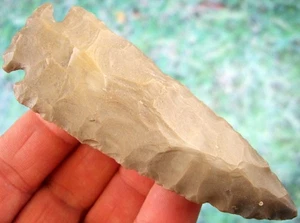 Super Fine 3 15/16 inch Tennessee Stilwell Point with COA Arrowheads Artifacts - Picture 1 of 7
