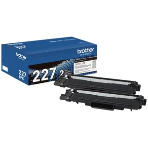 Oryginalny wysokowydajny czarny toner Brother TN227 podwójny pakiet dla profesjonalistów... - Zdjęcie 1 z 8