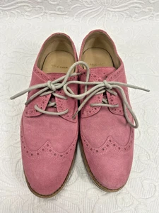 Women's Pink Suede 5.5 Lunagrand Women's Casual Shoes - Cole Haan - Picture 1 of 8