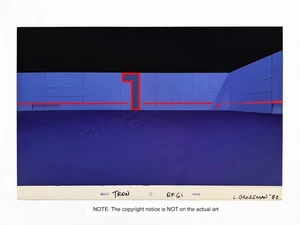 TRON 1982 ORIGINAL PRODUCTION ART - Picture 1 of 2