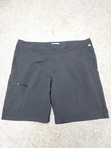 Magellan Outdoors Men Fishing Cargo Shorts Size 42 Black Mag Repel - Picture 1 of 13