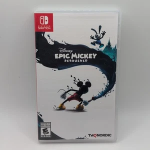 Disney Epic Mickey: Rebrushed (Nintendo Switch) - Completo en caja, probado y funcionando - Imagen 1 de 5