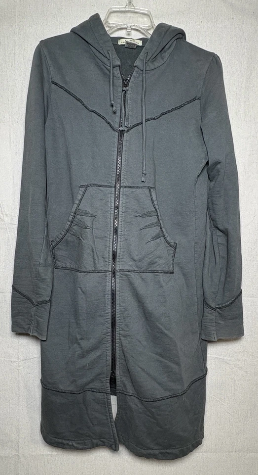 Chaqueta con Capucha Prairie Underground Para Mujer Gris Capa Larga Talla S Gótica Victoriana Foto 1 de 4