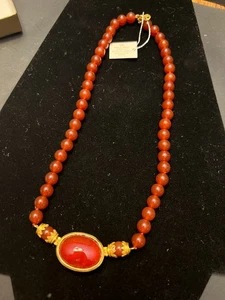 Late Hellenistic Carnelian Jewelry Metropolitan Museum of Art Necklace - Picture 1 of 8