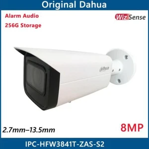 Dahua 8MP IPC-HFW3841T-ZAS-S2 Full-Color 5x Zoom Built-in Mic SMD4.0 PoE Camera - Picture 1 of 6