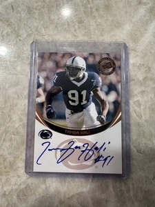 2006 Presseausweis Auto Bronze Tamba Hali Rookie Auto RC Kansas City Chiefs Great - Bild 1 von 4