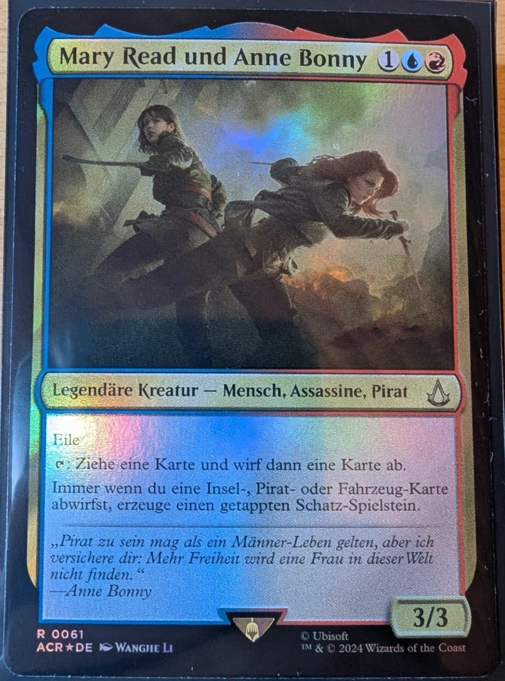 MTG | Mary Read und Anne Bonny | NM | DE | ACR 0061 | Assassin's Creed  | FOIL - Bild 1 von 1