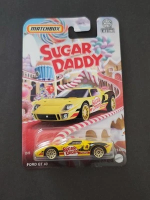 Matchbox Candy Series SUGAR DADDY Ford GT 40 Foto 1 de 2
