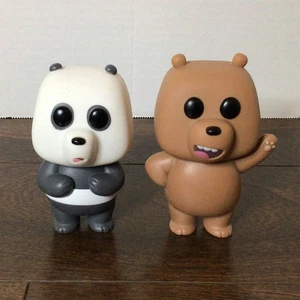 Funko Pop! Animation: We Bare Bears - Grizz & Panda - Loose OOB - Picture 1 of 2