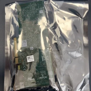 Carte réseau PCIe Dell Broadcom 57414 double port 25 GbE SFP28 Dell P/N : 002MT0 - Photo 1/3
