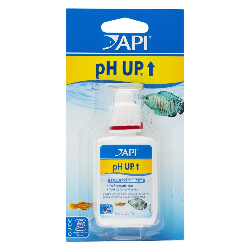 Api Ph Up Freshwater Aquarium Water Ph Raising Solution 1.25 Oz Safe For Fish - Image 1 of 4