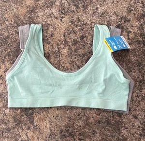 HANES Girls small Bra 2- Pack New - Picture 1 of 3