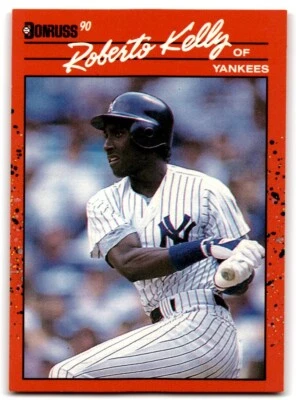 1990 Donruss Roberto Kelly New York Yankees #192 - Image 1 of 2