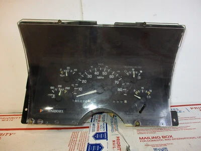 ✅ 1993 C1500 TELA DE VELOCIDADE PAINEL DE INSTRUMENTOS MEDIDORES PAINEL HODÔMETRO TRAÇO - Imagem 1 de 4