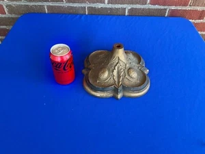 Fancy Antique Cast Iron Metal Floor Lamp Base - Picture 1 of 9