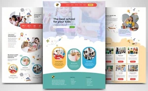 SITO WEB PROFESSIONALE PERSONALIZZATO PER BAMBINI ASILO SCUOLA MATERNA ASILI NIDO - Foto 1 di 7