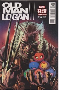 Old Man Logan Issue #10 Comic. Tsum. Tsum Takeover Variant Cover. Marvel 2016 - Picture 1 of 2
