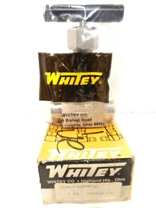 Valvola ad ago cofano 3/8" Swagelok/Whitey SS-8RF6. FNPT 3/8" - Foto 1 di 4