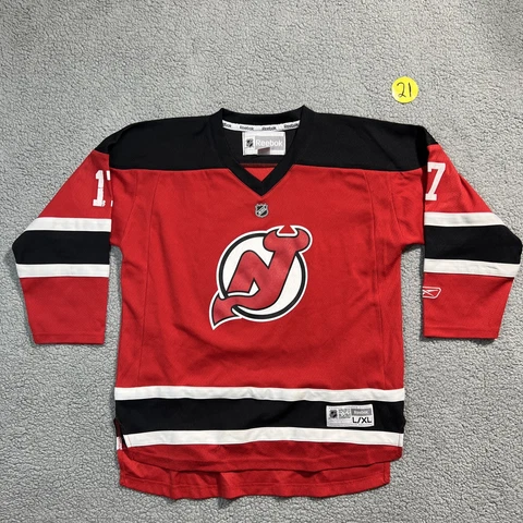 Reebok Premier NHL New Jersey Devils Ilya Kovalchuk Hockey Jersey SZ Youth L/XL Cover