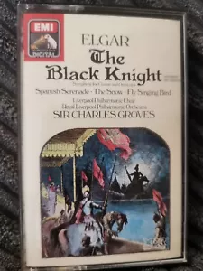 Elgar - The Black Knight - Sir Charles Groves (Cassette Tape) - Picture 1 of 2