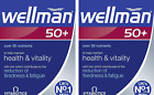 2 X Vitabiotics Wellman 50+ Plus Advanced Vitamin and Mineral Supplement 30 Tab