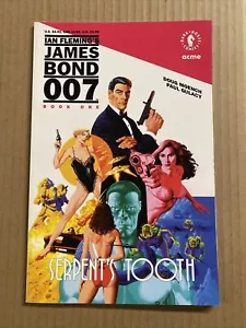 IAN FLEMINGS JAMES BOND 007 SERPENTS TOOTH #1 FIRST PRINT DARK HORSE (1993) - Picture 1 of 2